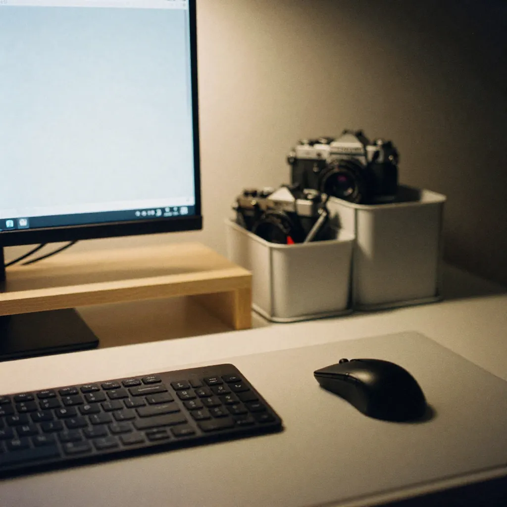 Scandinavian-inspired workspace design